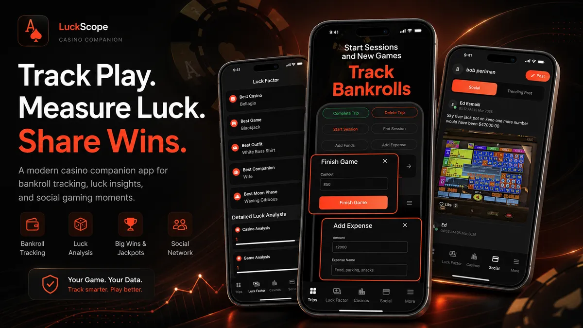 BCT Casino Tracker case study screenshot