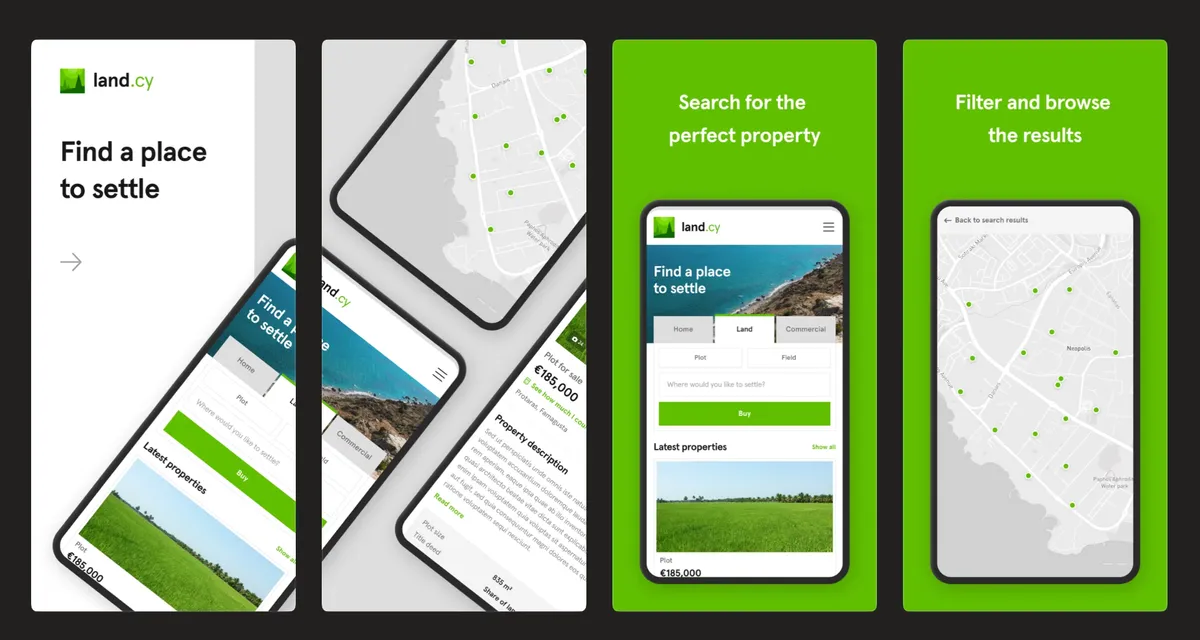 Landcy - Real Estate Platform