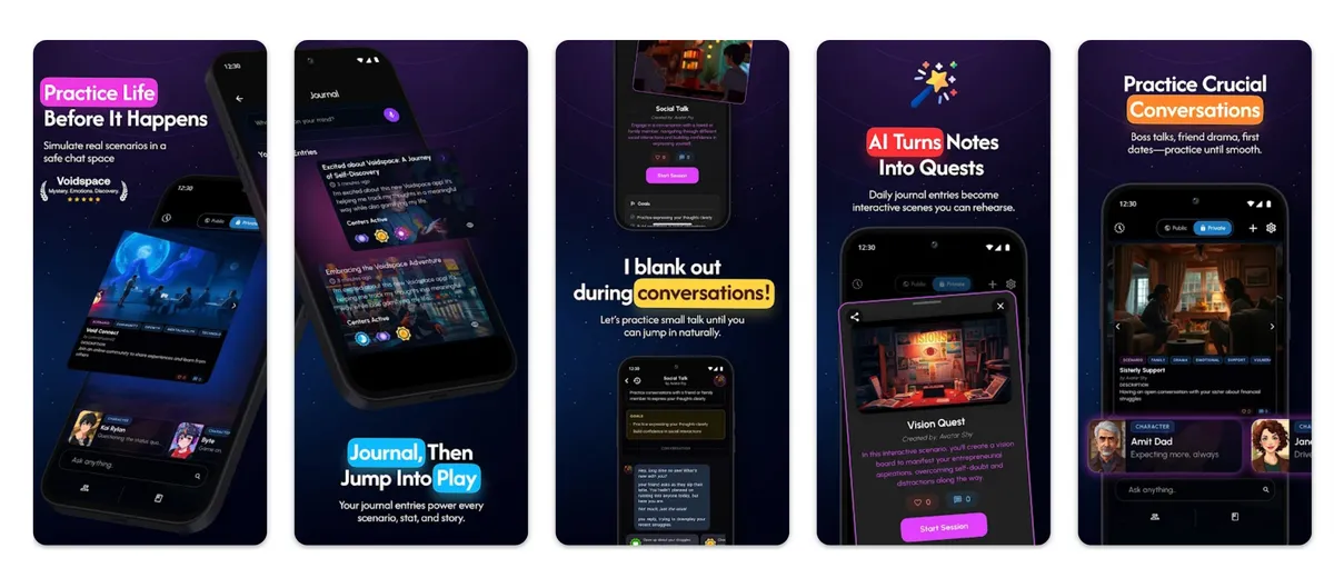 VoidSpace - Gamified Life Platform